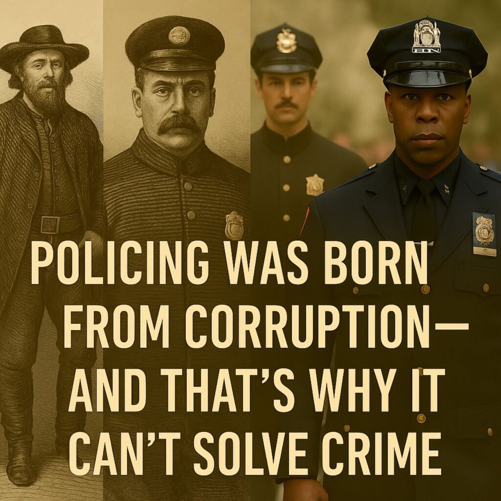 Policing Was Born From Corruption