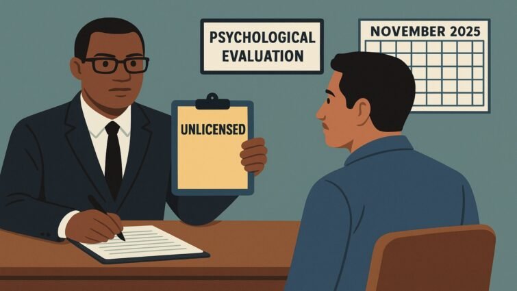 Unlicensed NYPD Psychologist