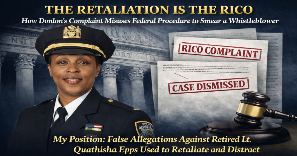 Retaliation Is the RICO - Epps