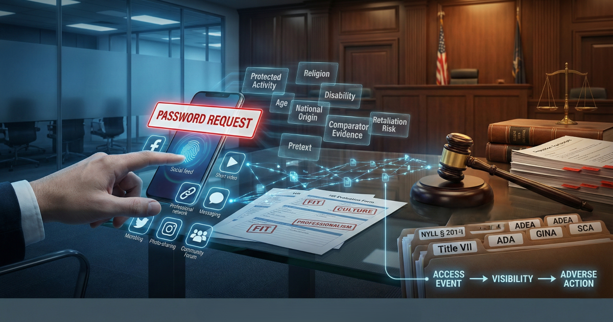 Social Media Password Debate