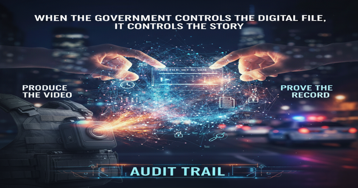 When the Government Controls the Digital File, It Controls the Story